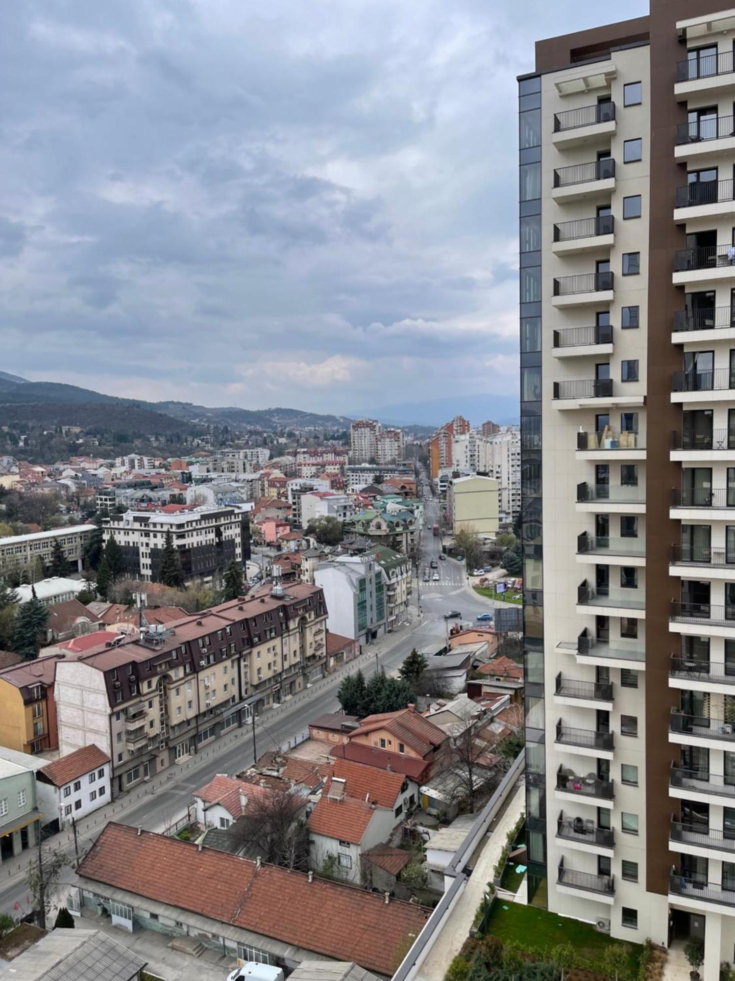 180° View Apartment In Diamond Building Skopje Exteriér fotografie